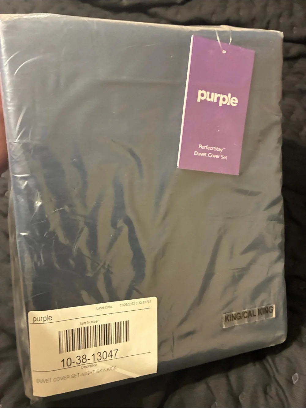 PerfectStay Duvet Cover Set - Night Sky - KING - CAL KING - NEW SEALED PACKAGING